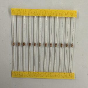 Electronic component: 0.125 watt, 8.2 kohm resistor.