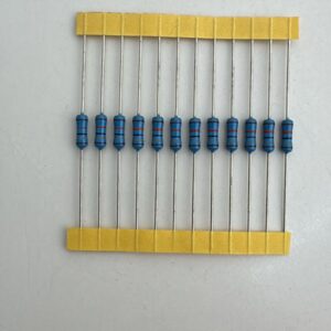 Electronic component: 0.5 watt, 1%, 180 kohm resistor.