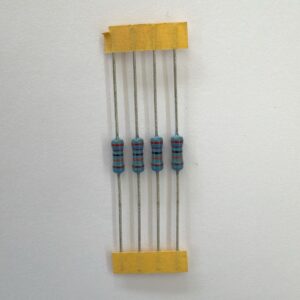 Electronic component: 0.5 watt, 1%, 270 kohm resistor.