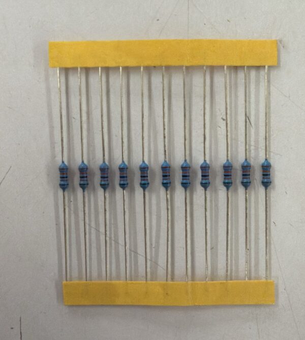 Electronic component: 0.25 watt, 1%, 510 kohm resistor.