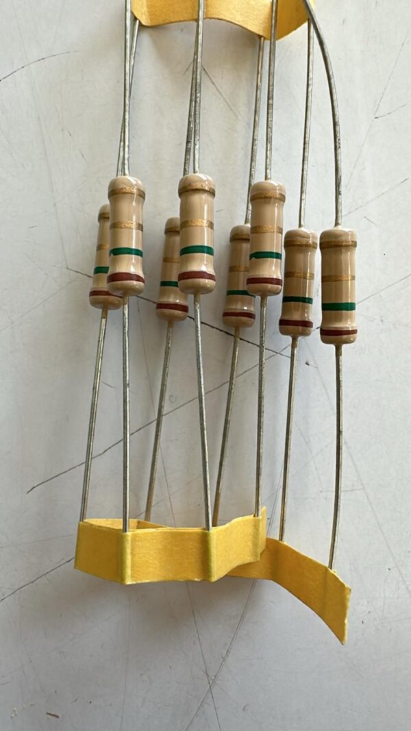 Electronic component: 2 watt, 5%, 1.5 ohm resistor.