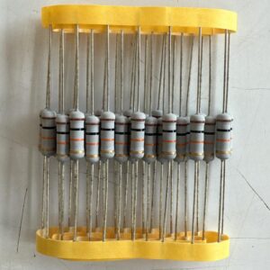 Electronic component: 2 watt, 5%, 10 kohm resistor.