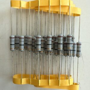 Electronic component: 2 watt, 5%, 18 ohm resistor.