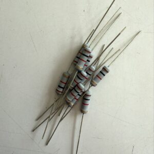 Electronic component: 2 watt, 5%, 1 kohm resistor.