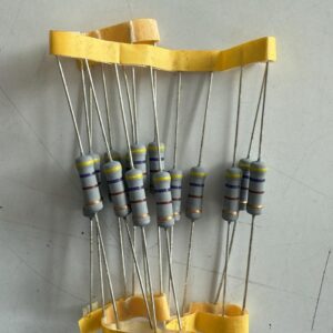 Electronic component: 2 watt, 5%, 470 ohm resistor.