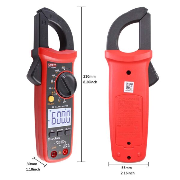 UT202A+ Digital Clamp Meters - Image 8