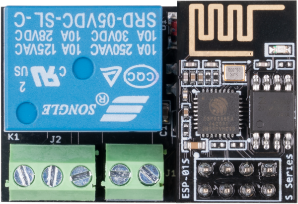 ESP01 Module Board with Relay - Image 2