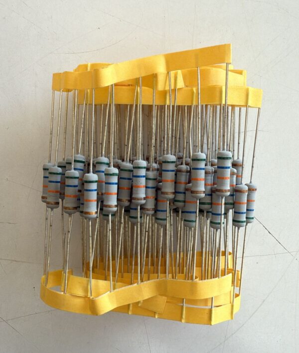 Electronic component: 2 watt, 5%, 56 kohm resistor.
