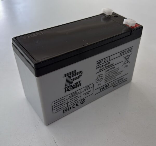 TrustPower 12V 7.2Ah Battery - 7Ah