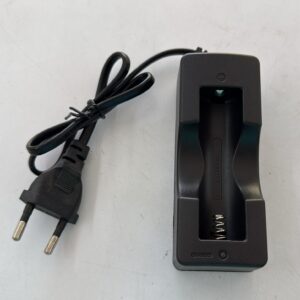 18650 Battery Charger EU Plug 1 Slot Smart Charging Safety Fast Charge 18650 Li-ion Rechargeable Battery Charger