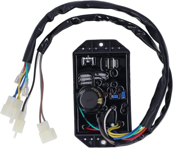 Topyond AVR Voltage Regulator, Single Phase, 10 Wires, for 186F Diesel Gasoline Generator, Suitable for DIY Enthusiasts, Electricians, Generator Operators - Image 2