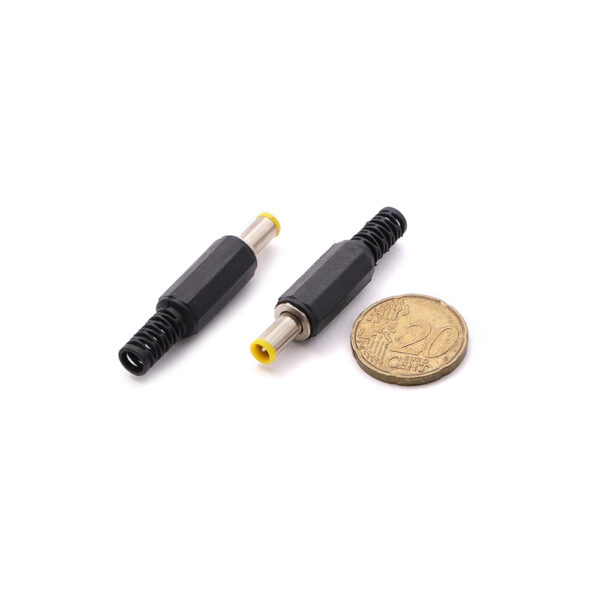 DC Male Plastic Power Jack 5.0x3.5x9.5mm Pin 1.1mm Pin