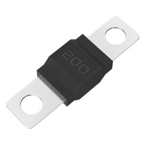 200A 32V DC AMI/Midi High Current Fuse Bolt-on Fuse - 100 Amp for Cars, Trucks, Construction Vehicles, Buses, Caravans