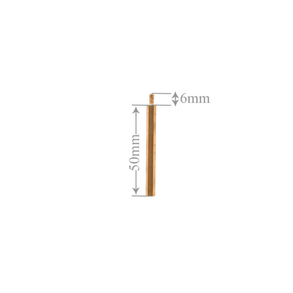 50mm Metal PCB Spacer Metal Both Male and Female - Image 2