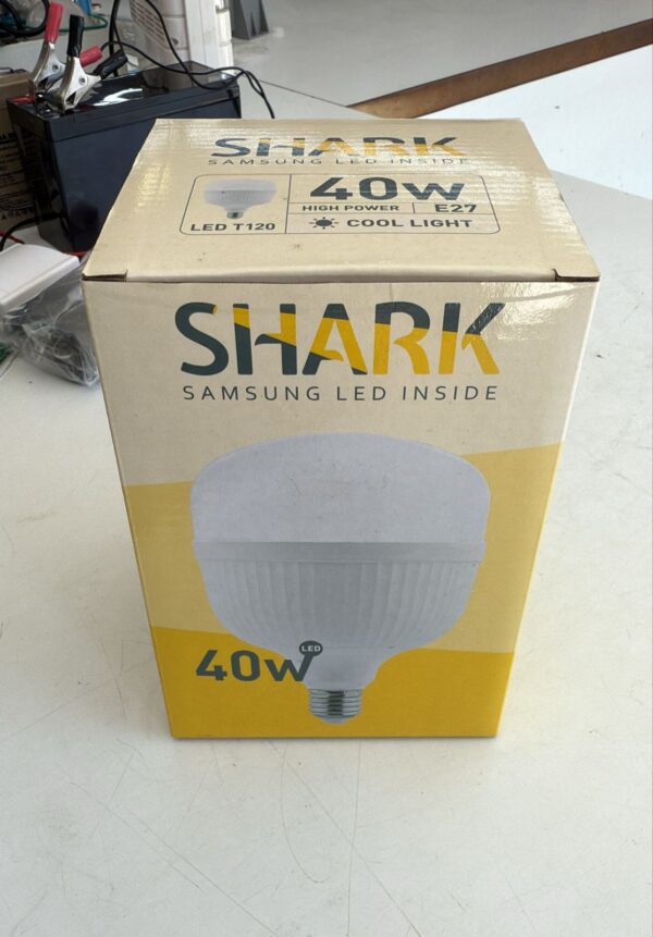 SHARK LED 40W – Lamp 40W Warm White Light E27