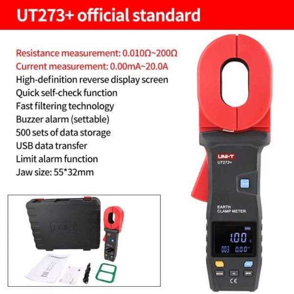 UT273+ Clamp Earth Resistance Tester - Image 3