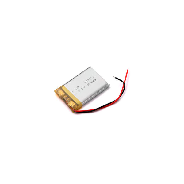 3.7V LIPO Lithium-Polymer Battery 350 mAh 35x25x4 mm