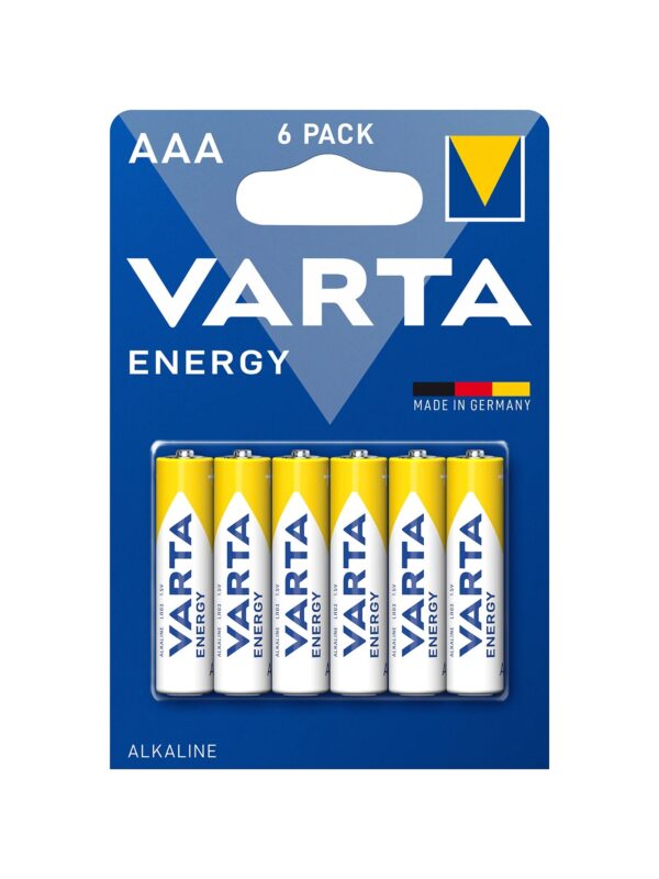 VARTA ENERGY AAA PACK OF 6