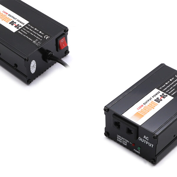 150W Car Power Inverter 12V DC - 230V AC (Cigarette Connector) - Image 3