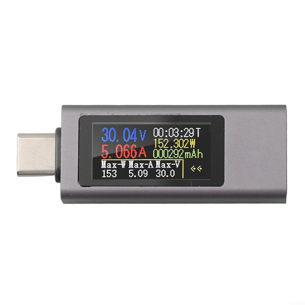 2302C 240W USB Type-C Tester KWS-2302C – Spannung Strom Ladegeschwindigkeit PD QC Messgerät Daten Speichern
