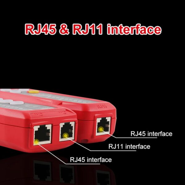 UNI-T UT683KIT Cable Tester Wire Tracker for RJ11 and RJ45 Cables, Telephone Line Finder, Network Maintenance Tool - Image 6