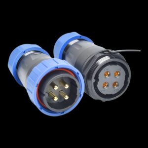 Waterproof 4 Pins Connector Male/Female Welding Free