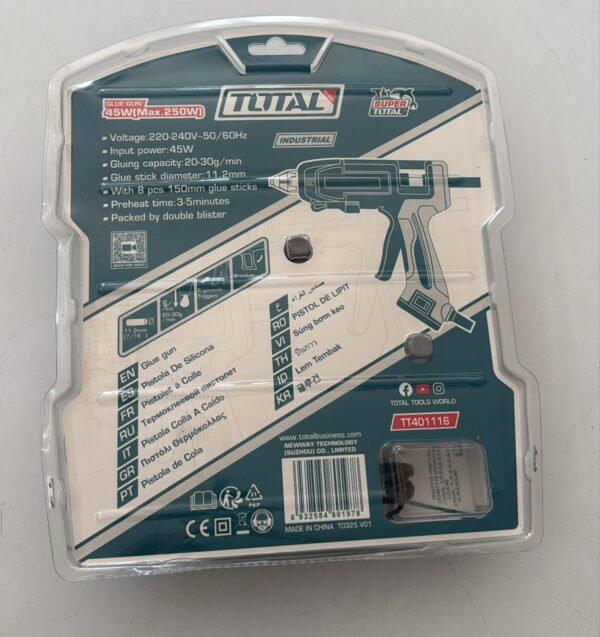 250W Total Hot Glue Gun Tools - TT401116 - Image 3