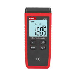 UNI-T UT373 Mini Digital Tachometer, 10~99999 RPM Non-Contact Tachometer Speed Meter Speed Gauge with Backlight, Max/Min/Data Hold, Rotating Speed/Count Function Switching