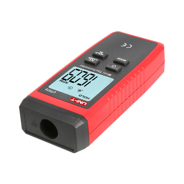 UNI-T UT373 Mini Digital Tachometer, 10~99999 RPM Non-Contact Tachometer Speed Meter Speed Gauge with Backlight, Max/Min/Data Hold, Rotating Speed/Count Function Switching - Image 2