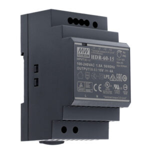 Power Supply MeanWell HDR-60-15 60W 15V 4A