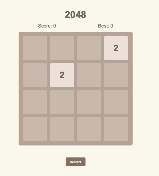 Square Game 2048
