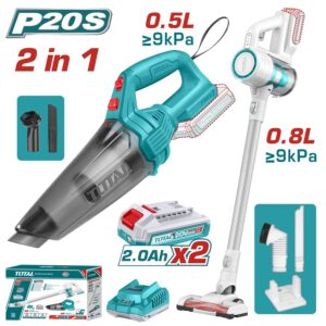 TOTAL Cordless vacuum cleaner kit (TOSLI29832E)