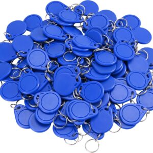 RFID Key Fob ID Card Key Tags 125KHz RFID EM-ID Card Keyfob for Door Access Control - Read Only