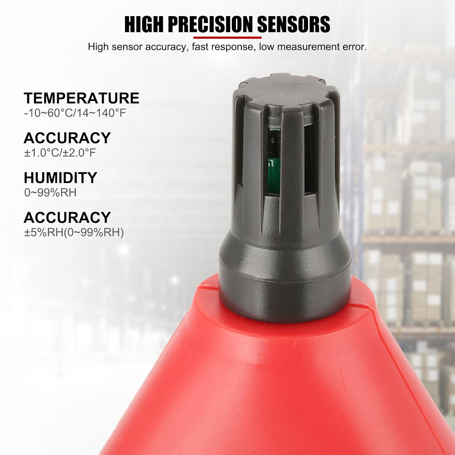 Humidity Meter, UT333 Mini Digital Air Temperature and Hygrometer with LCD Backlight for Indoor Farming, Animal Husbandry, Warehouse Storage, and Public Facilities - Image 7