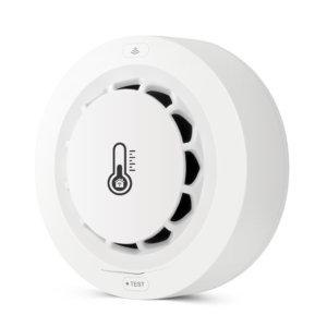 TUYA WIFI Smart Smoking Detector APP Notification High DB Smoking Alarm with Temperature and Humidity Function