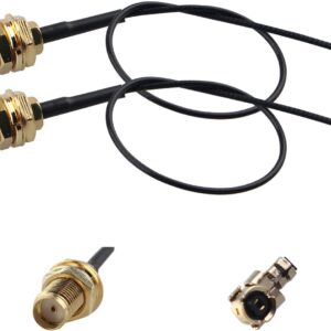 15cm UFL MHF1 to SMA Female Pigtail Coaxial Cable for Wireless Network Router WiFi Cellular Telephone Handsets