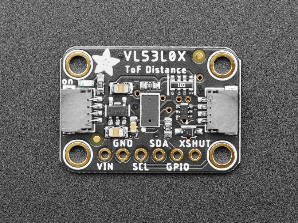 Adafruit VL53L0X Time of Flight Distance Sensor - ~30 to 1000mm - Image 3