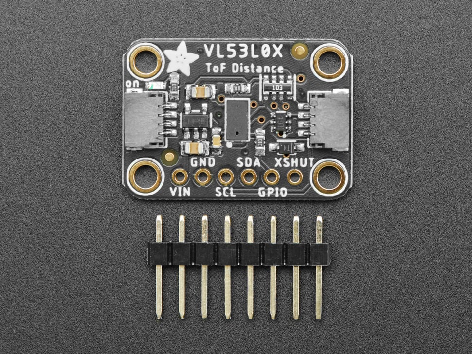 Adafruit VL53L0X Time of Flight Distance Sensor - ~30 to 1000mm - Image 4