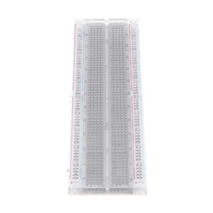 Transparent Clear 830 Points Solderless Breadboard