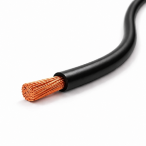 2MM Black NYAF Soft Cable 100Y