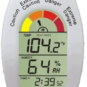 Ambient Weather WS-HE01 Handheld Heat Stress Index Monitor