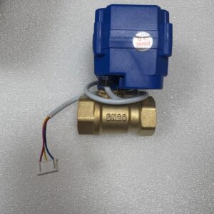 CWX-15Q DN20 brass SS304 UPVC 2 way electric ball valve DC5v DC12v ADC9-24V AC85-220V