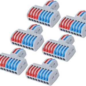 Mini Quick Wire Conductor Connector - 8 Input 2 Output