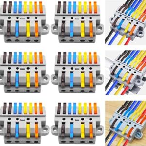 Mini Quick Wire Conductor Connector - 8 Input 4 Output